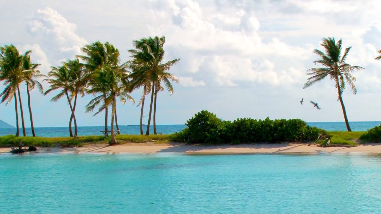 CARIBBEAN Relaxation / Meditation Scenes – Salt Whistle Bay, Mayreau, Grenadines – Part 2