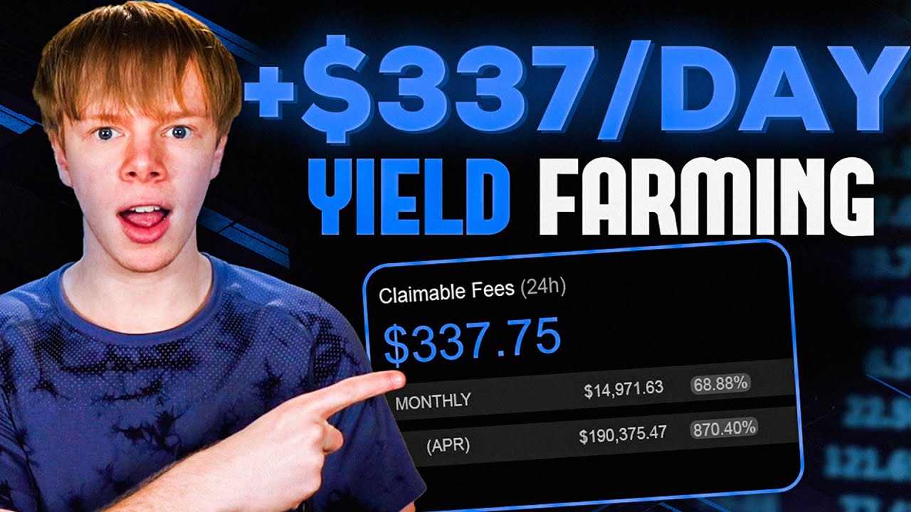$337 Per Day from Yield Farming (Concentrated Liquidity Pools) - Crypto