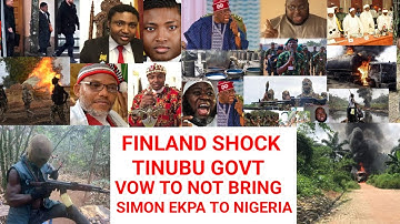 Pânic In Aso Rock As Finland Govt Vow Not to Bring Simon Ekpa to Nigeria