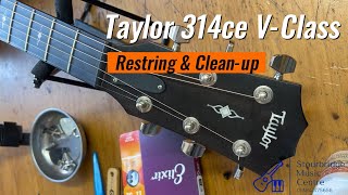 Taylor 314ce V-Class Acoustic Guitar Restring