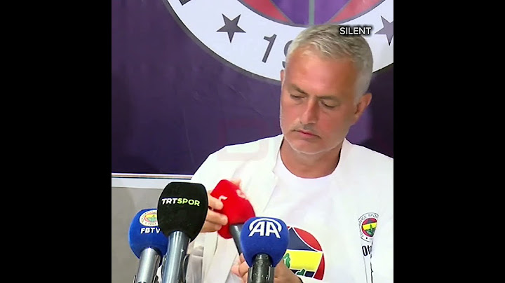 🤣😅 || #mourinho #fenerbahçe #fun #röportaj #lille