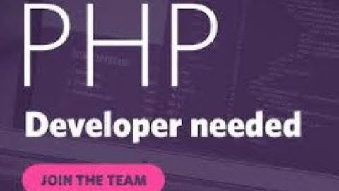 PHP Developer Job Switzerland