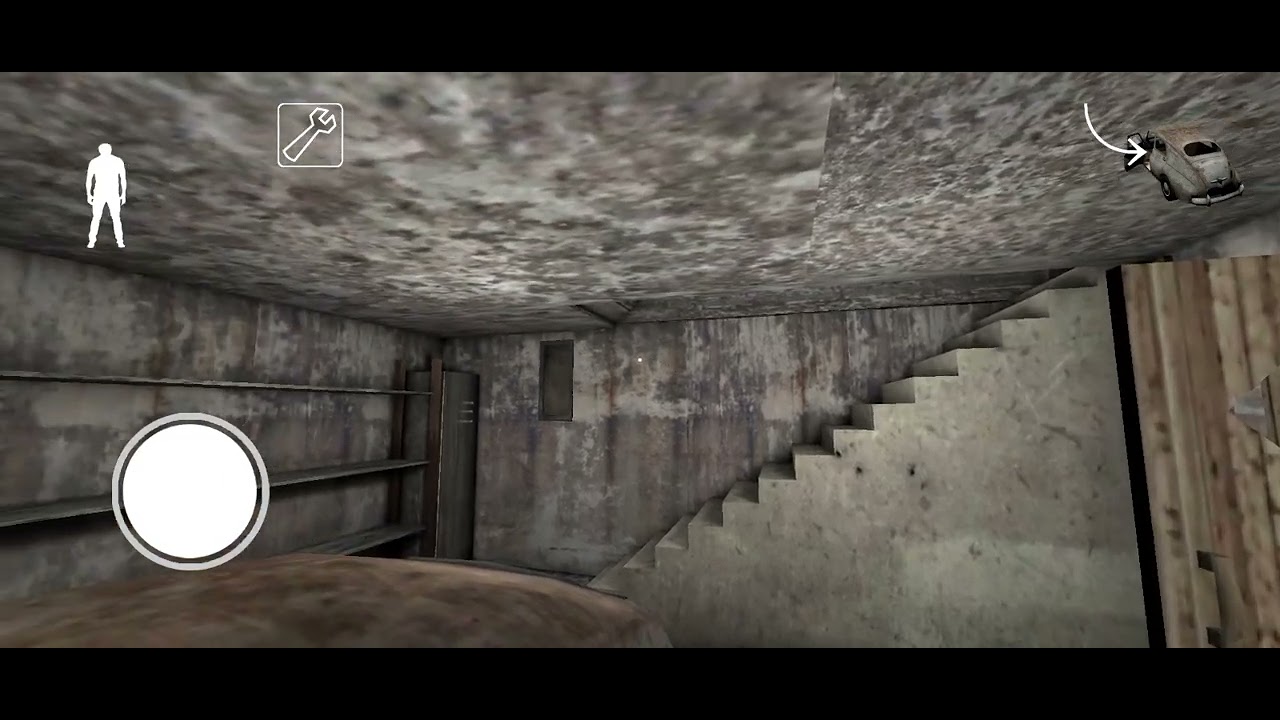 Granny 1 arabadan kaçış