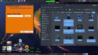 Files separator According  to Extension With Gui
