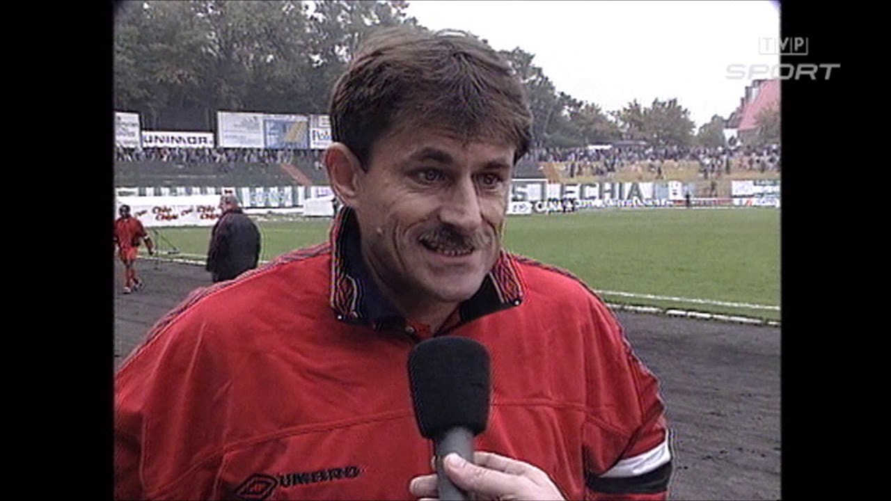 Piłka 1995 Olimpia Poznań/Lechia Gdańsk problemy klubu z PZPN. Mecz z Sokołem Pniewy