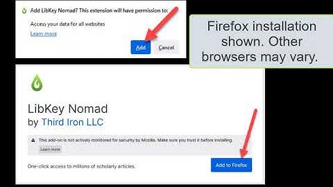 Install and Use LibKey Nomad