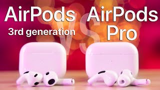 AirPods 3 Vs AirPods Pro - Hands on Comparison Review