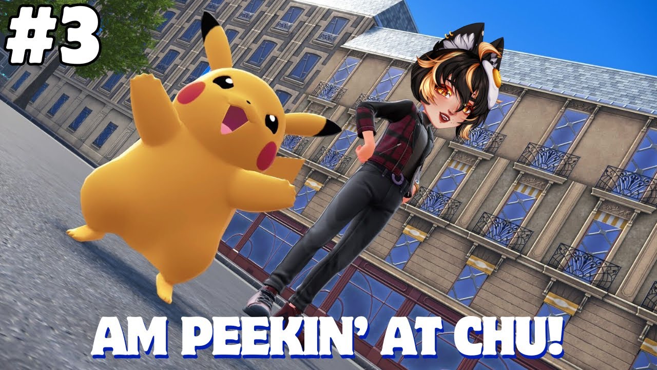 [Pokémon Legends: Z-A #3] AHHHH SAVE ME PIKACHU! SAVE ME! - YouTube
