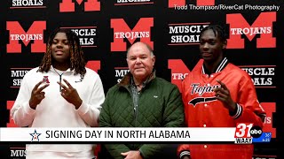Several North Alabama student-athletes ink letters of intent