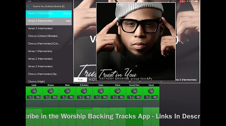 Trust In You (Anthony Brown) Worship Backing Tracks App Preview