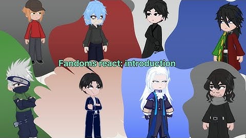 Fandoms react to each other| PART 0: INTRODUCTION| PUT ON 2X! SPEED UP THE VIDEO!