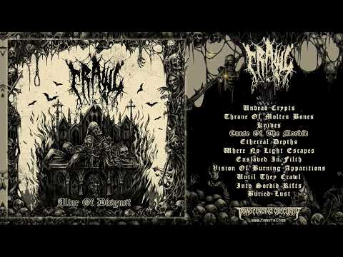 CRAWL (Sweden) - Altar of Disgust FULL ALBUM STREAM (Death Metal/Crust) Transcending Obscurity