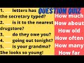 Improve your conversation skills with WH QUESTIONS |English Grammar Quiz| |English MasterClass|
