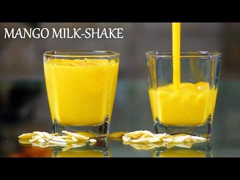 mango-milkshake-recipe-in-hindi-|-मेंगो-मिल्कशेक​-|-creamy-mango-shake