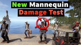 Rust Mannequin Damage Test
The new Mannequins coming with Decor Lighting DLC are great decoys, BUT they have very low hp. 4 bolty shots or 7 ak shots and they are destroyed, armor on them doesnt do anything. Also no hit marker.
#rust Rust Mannequin Damage Test