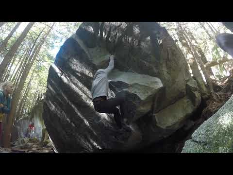 Beta Video for climb Missing Reaction v6, Squamish