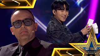 SOUTH KOREAN MAGICIAN will drive you NUTS with his TRICKS!| Auditions 04| Got Talent: All-Stars 2023