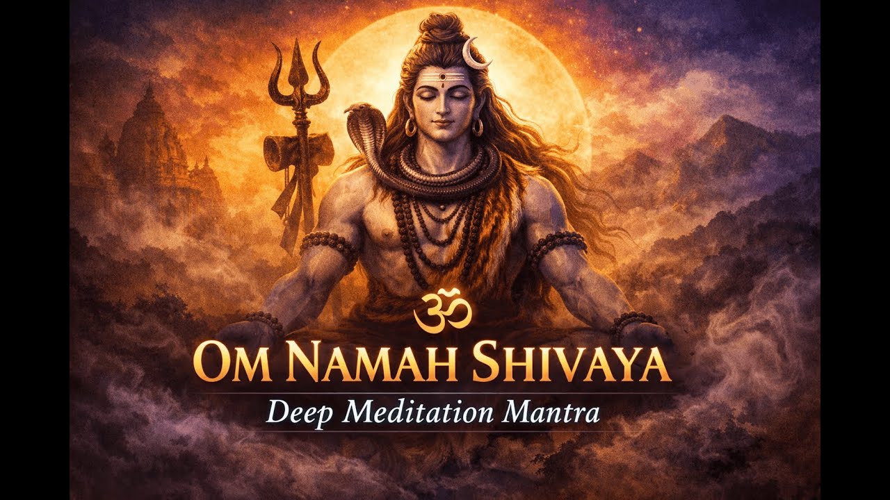 Om Namah Shivaya – Peaceful Shiva Mantra | Meditative Chant with Tabla & Harmonium
