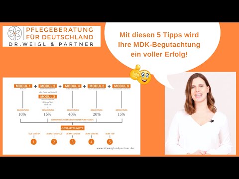 Mit diesen 5 Tipps wird Ihre MDK- Begutachtung ein voller Erfolg!