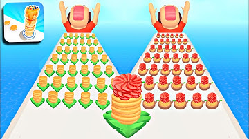 MAX Levels PANCAKE RUN 🍌🍇🍓🍍🥞💕: All Levels Gameplay Walkthrough Android, iOS New UPDATE