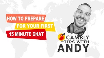 PREPARING FOR YOUR FIRST CAMBLY CLASS :: Cambly Tutor Tips with Andy