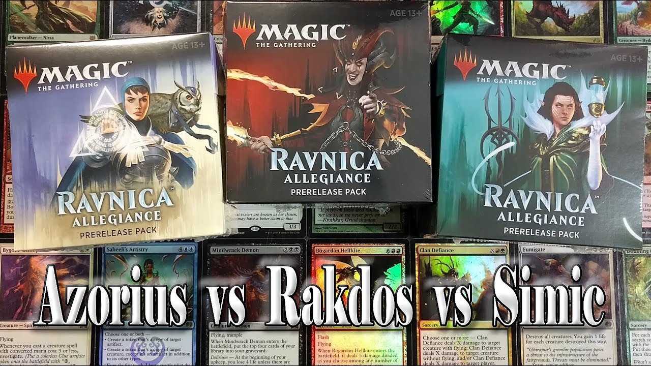 Ravnica Allegiance Prerelease Pack | Rakdos Simic Azorius