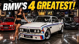 Top 4 Greatest BMW Models of All Time | Legendary BMW Icons Ranked @BMW @MercedesBenz