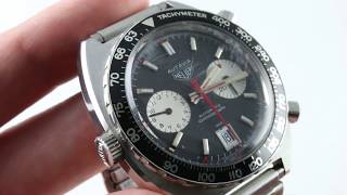 Heuer Autavia Chrono Vintage 1563 cal 15 GF strap Automatic Art. Th123 -  Heuer - Tag Heuer - eOra.it
