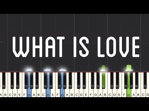 Haddaway - What Is Love Piano Tutorial | Medium