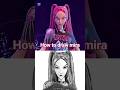 drawing Mira kpop demon hunters