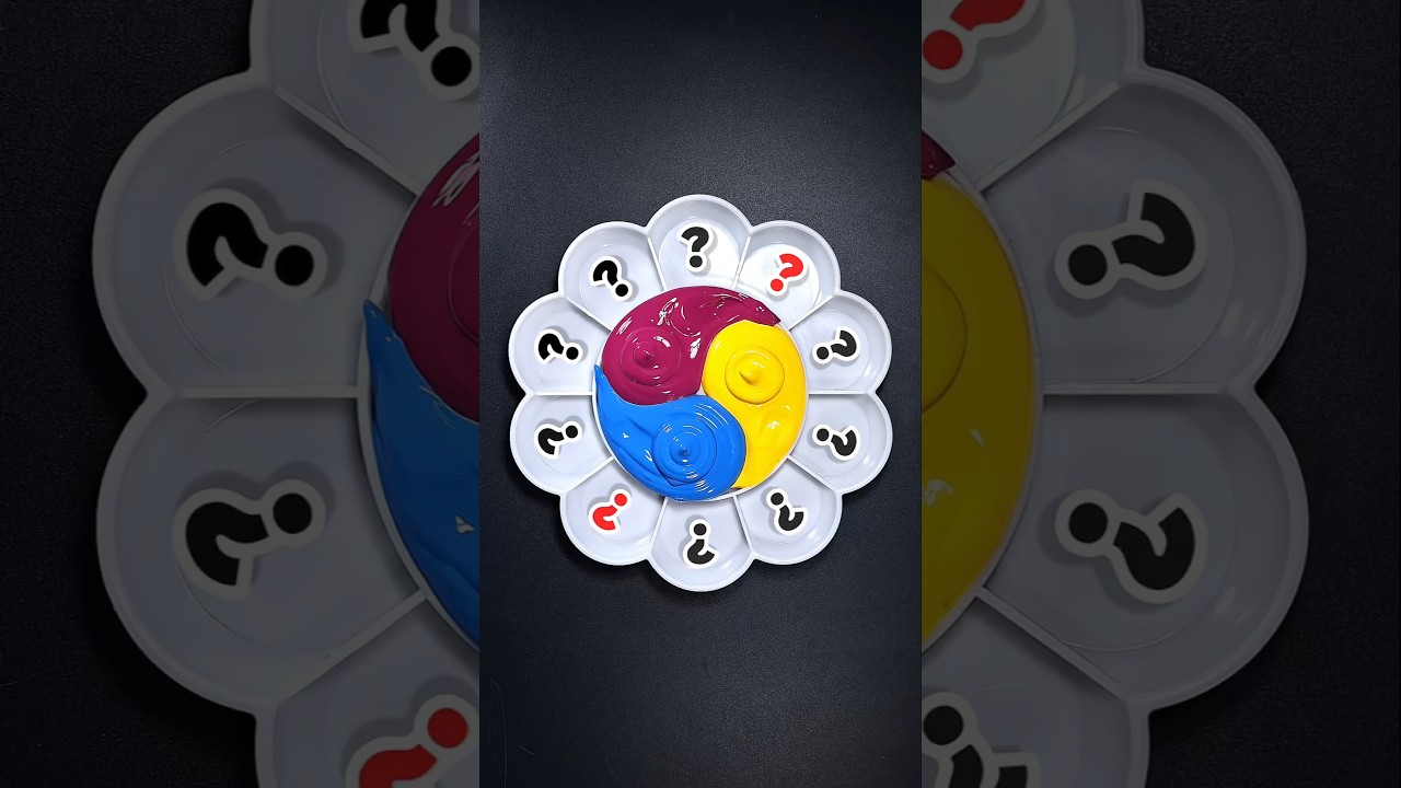 🎨 Making 13 color mixing formula only 3 primary colors 