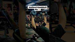 How to do Incline Dumbbell Fly Perfectly! 🏋️‍♂️ #shorts