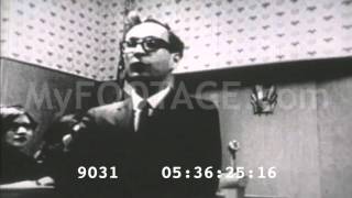 1960s Fred Hampton Trial Footage