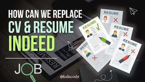 How to Replace Your Resume on Indeed - Step by Step Guide | kalscode