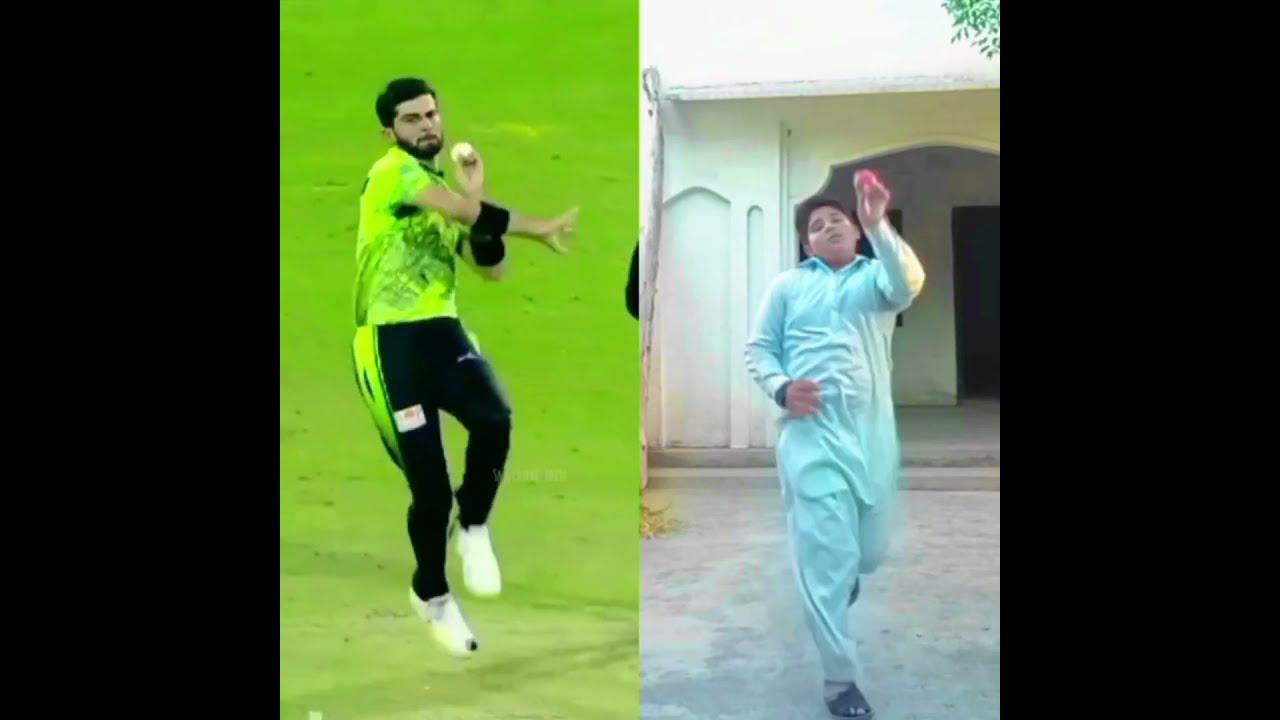 Shaheen Afridi Bowling Copy Youtubeshorts Ytshorts Cricket