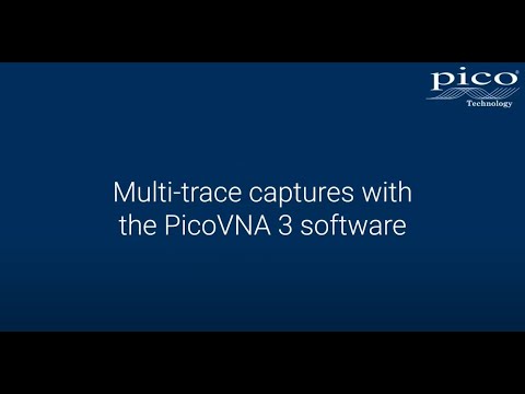 PicoVNA 3 Software from Pico Technology, now with multi-trace and PicoVNA 106 support