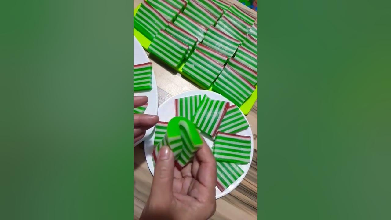 Kue Lapis Tepung Tapioka | Resep Lengkap Cek Youtube Nurlis Mawarni #shorts
