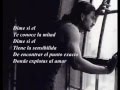 Ricardo Arjona  "TE CONOZCO"  Letra