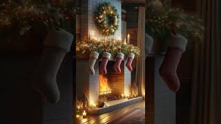 Cozy Christmas ambience #free #background #christmas #shorts #short
