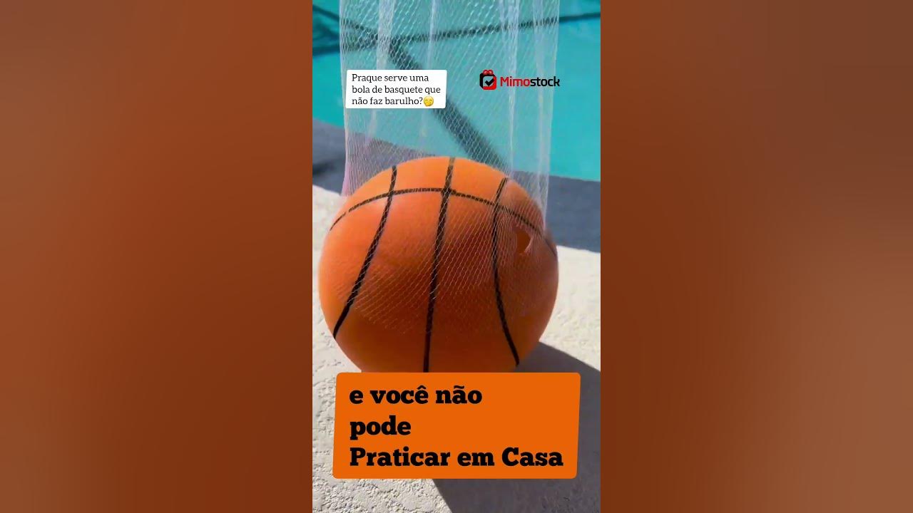 Bola De Basquete Super Silenciosa Para Crianças Mute Durable