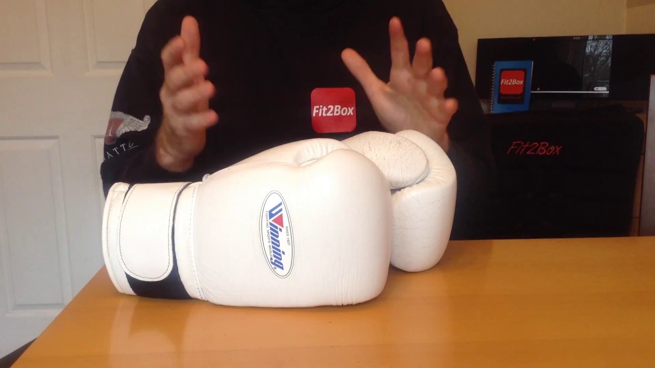 Winning Velcro Boxing Glove - YouTube