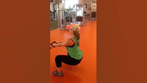 Julie- Cable Sauat with Row