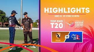 Game 03 Highlights | NT Strike v Nepal | 2026 Study NT Top End T20 Series