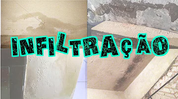 Como acabar com infiltração do teto?