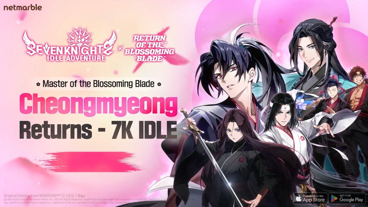 Seven Knights Idle Adventure x Return of The Blossoming Blade