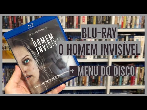 Blu-Ray O Homem Invisível + Menu do Disco