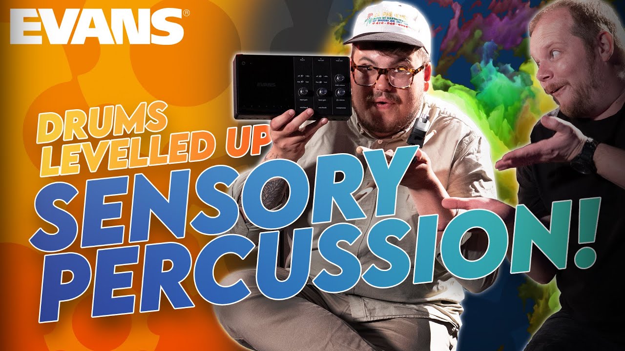 Will the drums ever be the same again? @EvansDrumheadsOfficial Sensory Percussion!