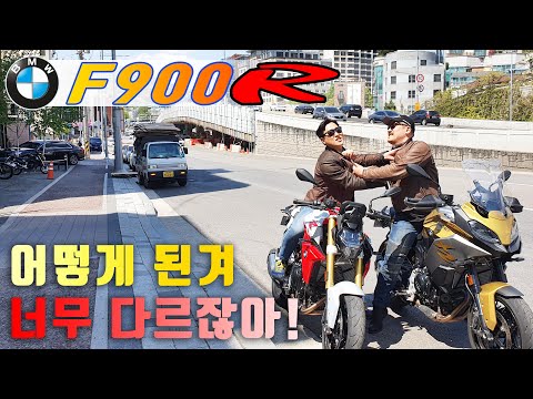 [리뷰] 가격실화? / 미들 네이키드 시장의 탕아 / F900XR과 어떻게 다를까? / BMW F900R