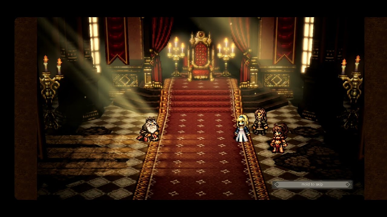 Octopath Traveler Cotc Master Of All Chapter 8 Castle Edoras 【オクトラ大陸