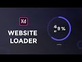 Website Loader Design In Adobe Xd / Adobe Xd Tutorial